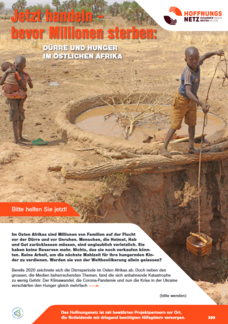 Link zum Flyer der Hoffnungsnetzsammlung Ostafrika